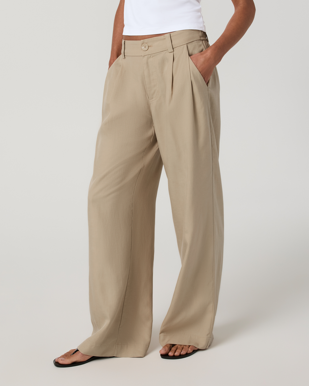 Trestles Twill Wideleg | Khaki