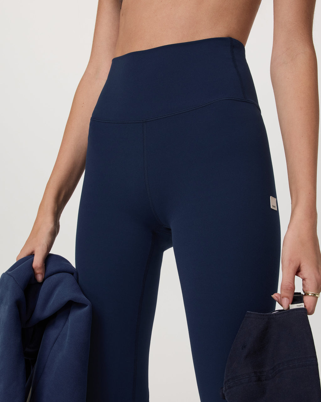 Vuori AllTheFeels™ Slim Flare - Long | Blue Coast