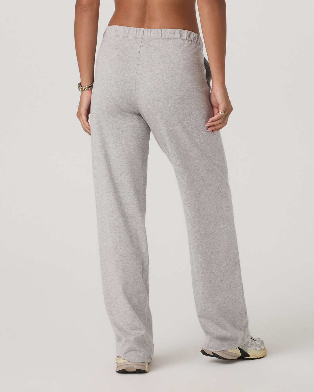 Halo Modern Straight Leg Pant | Pale Grey Heather