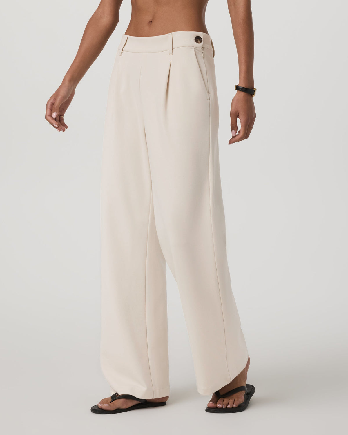 Maven Wideleg Pant | Bone