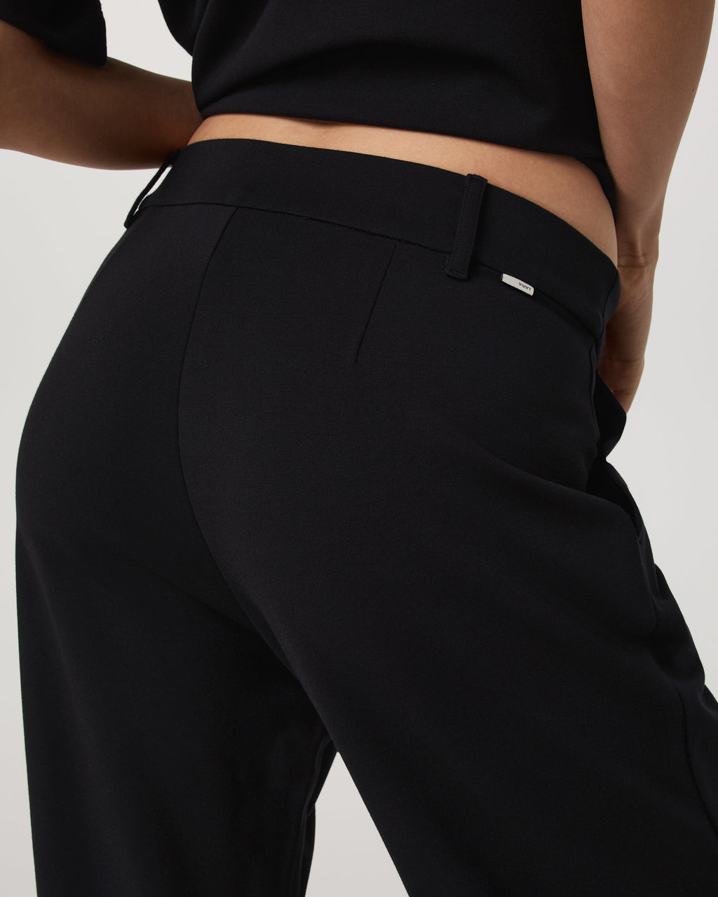 Maven Wideleg Pant | Black