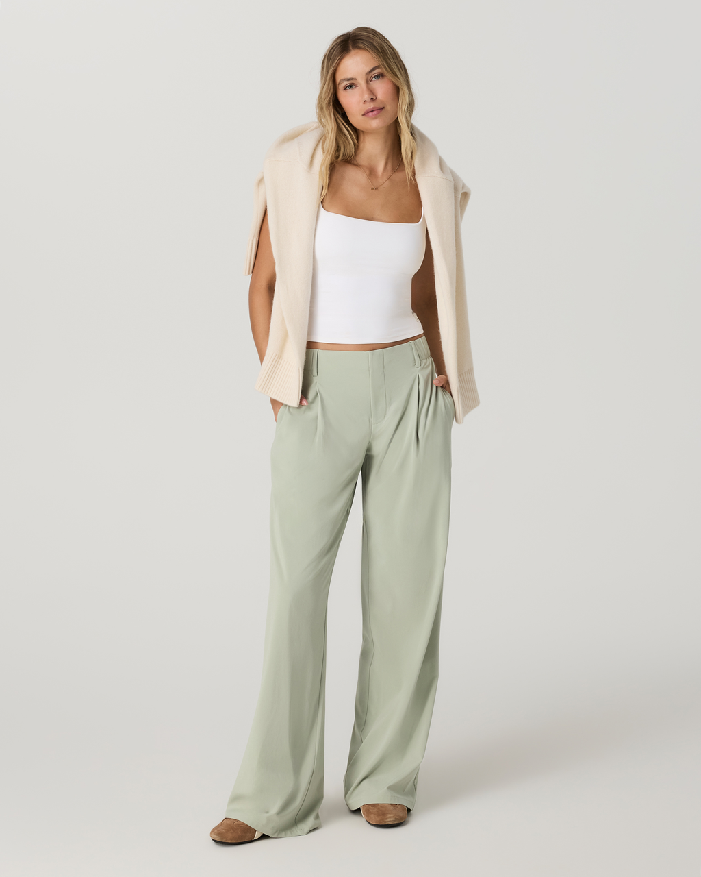 Villa Wideleg Trouser | Sweet Pea