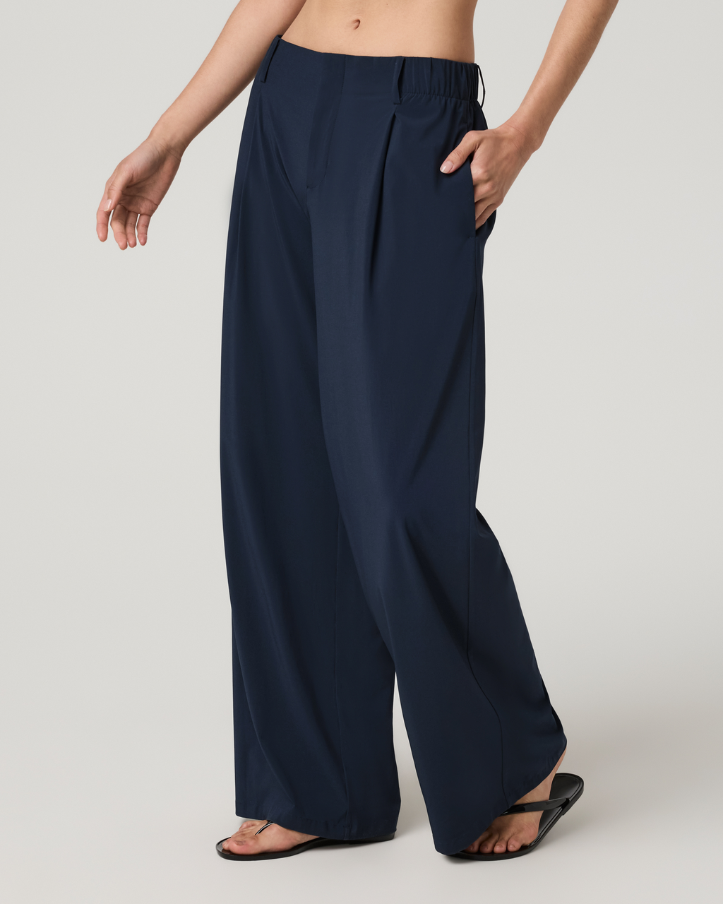 Villa Wideleg Trouser | Ink