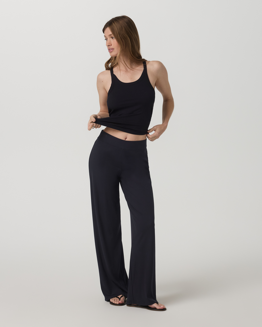 Pose Wideleg Pant | Black
