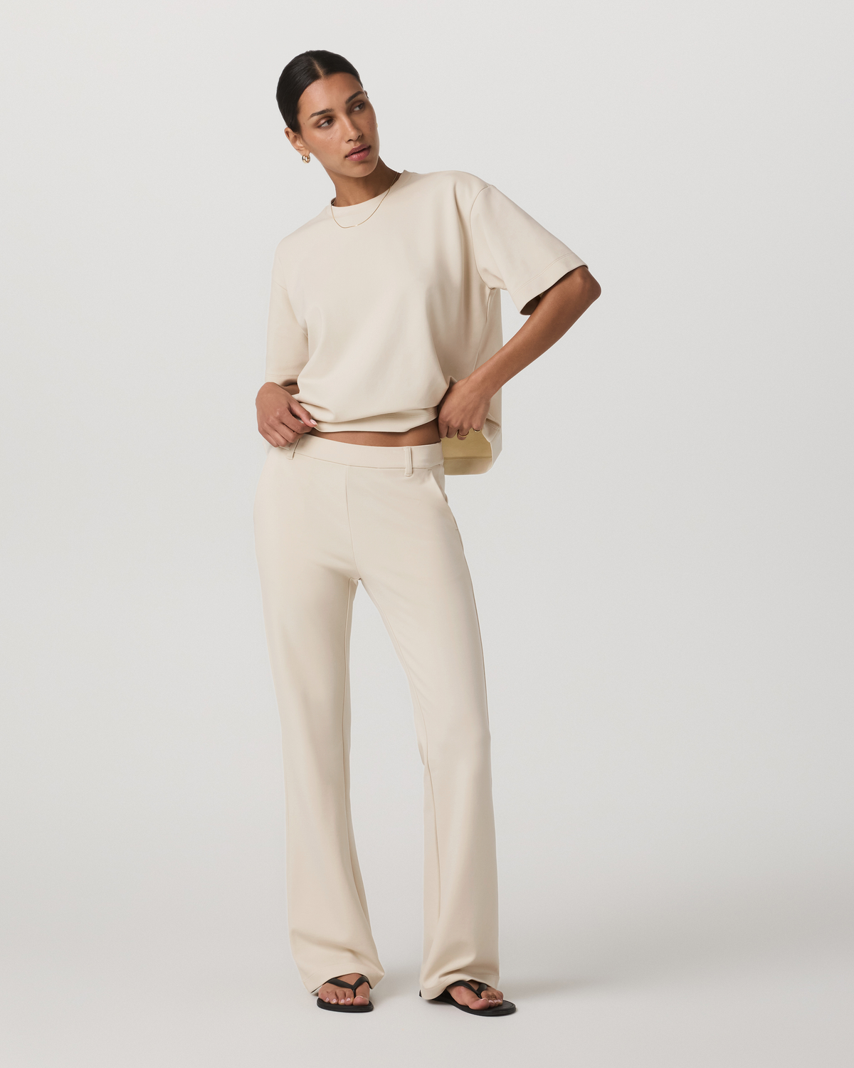 Maven Slim Bootcut Pant | Bone