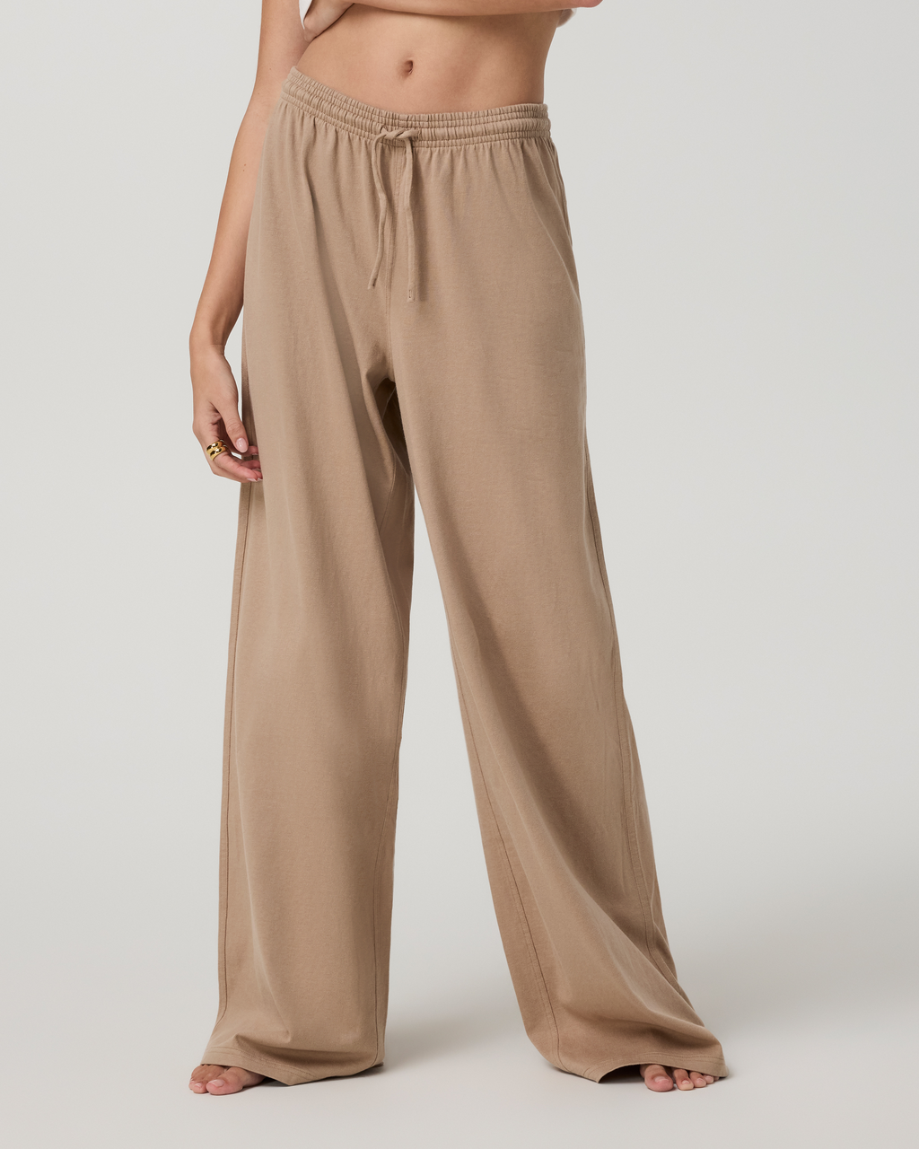 Heavyweight Cotton Easy Pant | Goldenrod