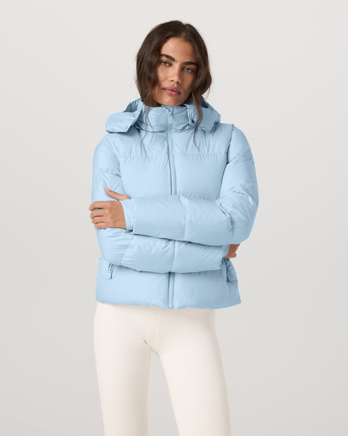 Alta Down Jacket | Crystal Blue