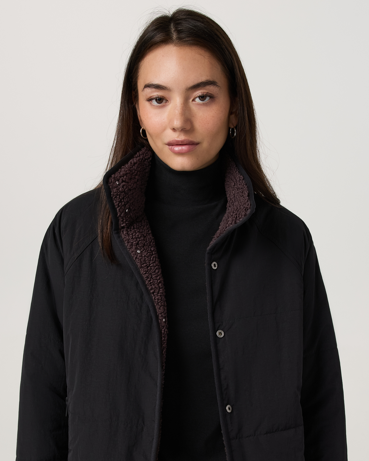 Lou Reversible Jacket | French Roast