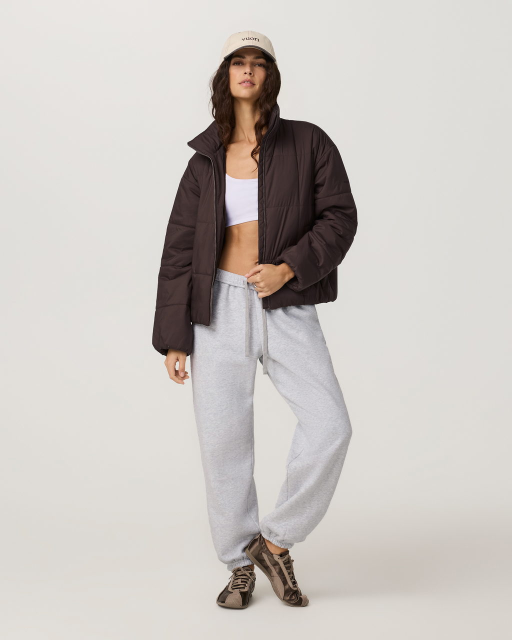 Canyon Insulated Sporty Jacket | French Roast