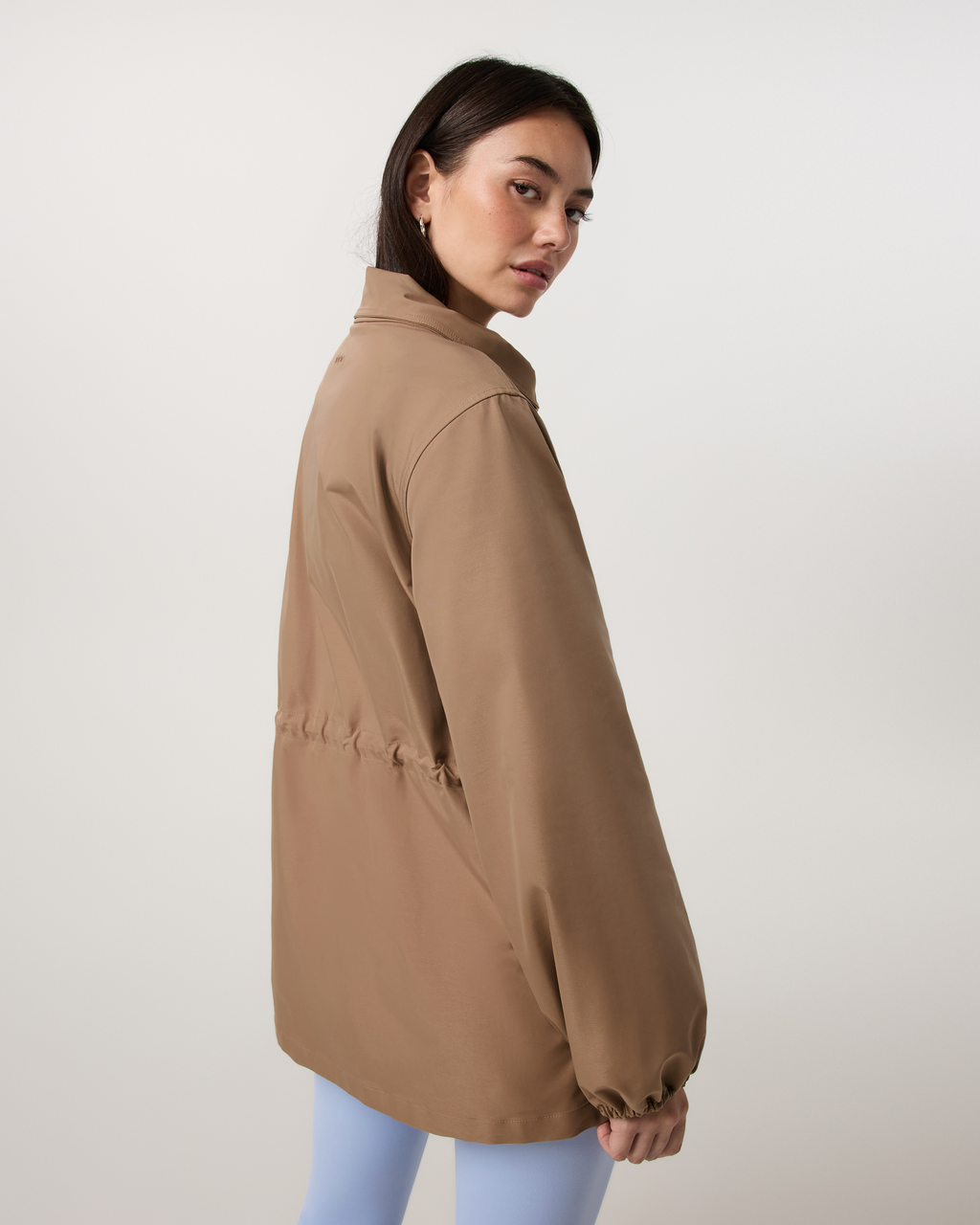 Meadow Cinch Waist Jacket | Dark Trench