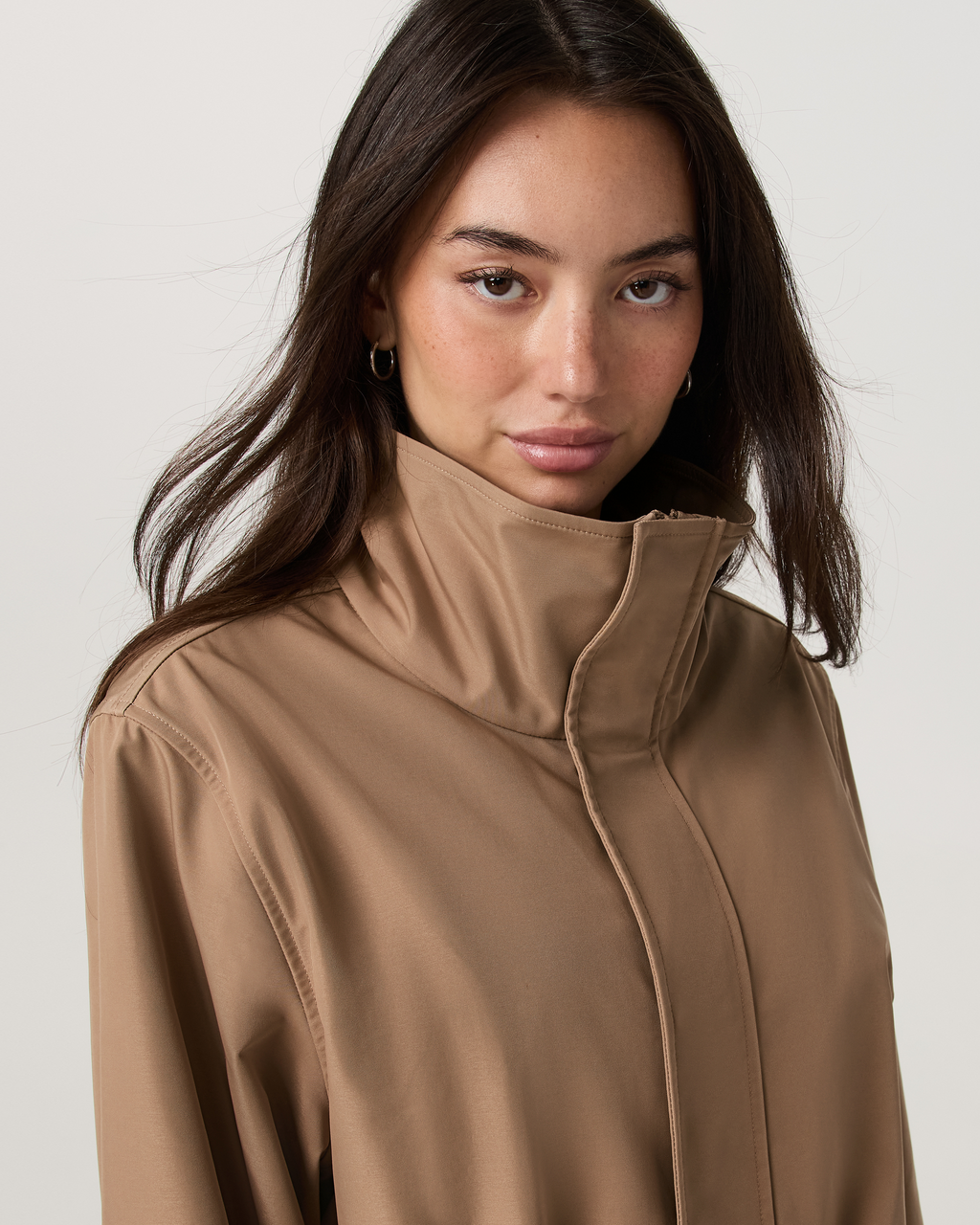 Meadow Cinch Waist Jacket | Dark Trench