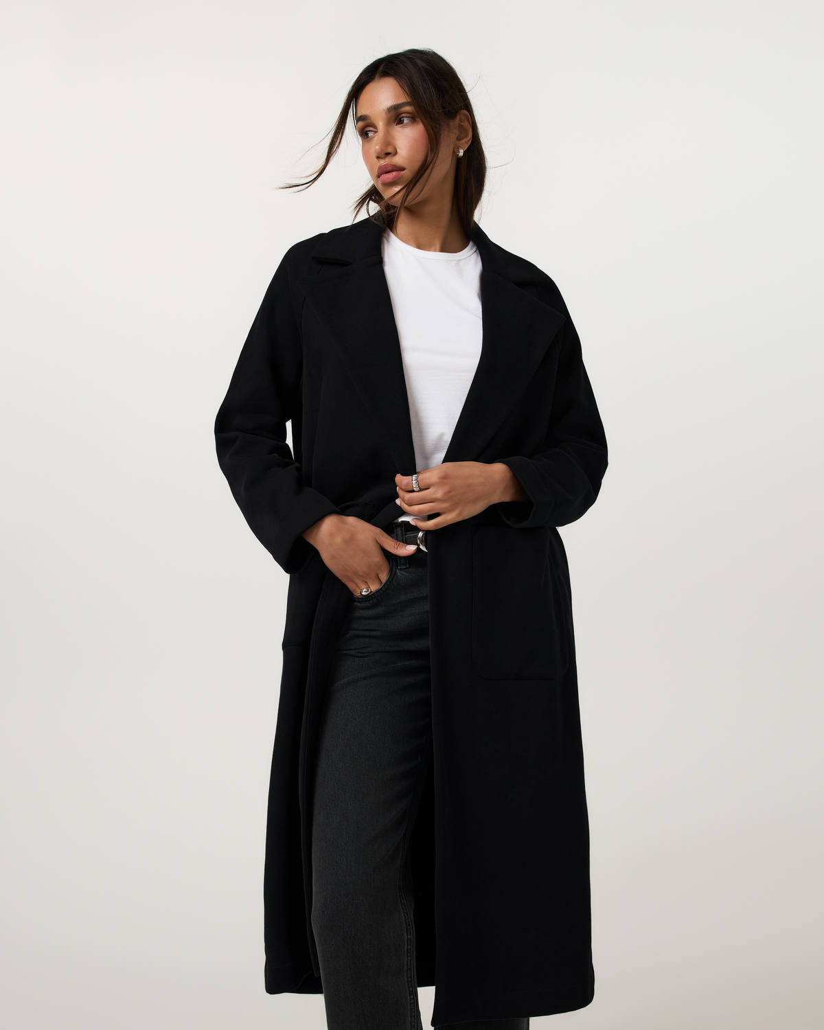 Restore Trench Coat | Black